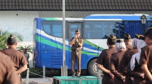 Pimpin Apel Pagi, Asintel Kejati Sumut : Membangun Integritas dan Disiplin Dimulai Dari Diri Sendiri