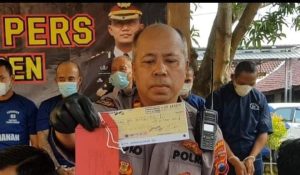 Beroperasi di 3 Provinsi Tersangka Pemalsu Bukti Bayar Cek Ditangkap