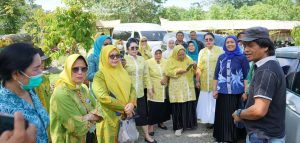 Hari Keluarga Nasional, Tim Evaluasi TP PKK Provsu Kunjungi Desa Perkebunan Bukit Lawang
