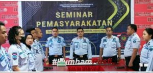 Ka Rutan Kelas 1 Medan Ikuti Acara Hari Bhakti Permasyarakatan ke 59 Secara Virtual Dengan Menkumham