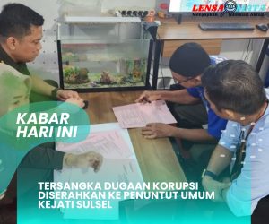 Rugikan Negara 7 M , Mantan Kepala BPKAD Takalar Diserahkan ke Kejati Sulsel