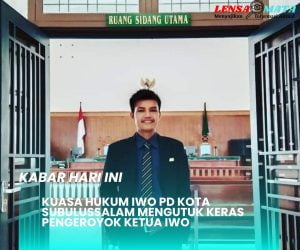 Kuasa Hukum IWO PD Kota Subulussalam Mengutuk Para Pengeroyok Ketua IWO
