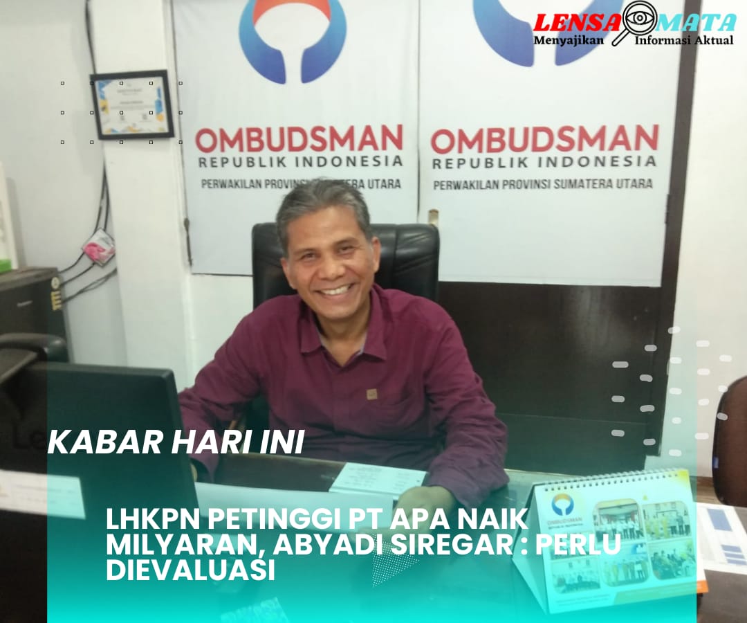 Kepala Ombudsman Perwakilan Sumut Abyadi Siregar