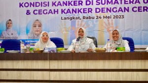 Ketua YKI Sumut & Langkat Sepakat Deteksi Sejak Dini Kurangi Risiko Kanker