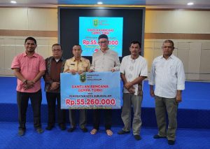 Pemerintah Kota Subulussalam Serahkan Bantuan Untuk Turkey