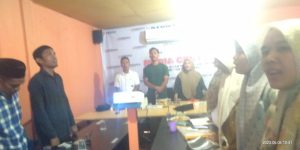 Komisioner Panwascam Kecamatan Rundeng Melakukan Rapat Kordinasi Evaluasi DPS