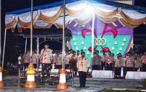 Wabup Tutup Perkemahan Raimuna Cabang Deli Serdang