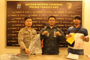 Polres Tanah Karo Amankan Pria Pembobol Rumah Di Berastagi