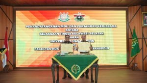 Kejati Sulsel dan UNHAS Tandatangani MoU Bentuk Sinergitas Dukung Program Merdeka Belajar Kampus Merdeka