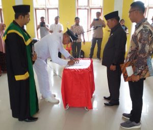 Walikota Subulussalam Lantik Pj. Kepala Kampong Pulo Kedep & Rehap Rumah Alm Baharudin
