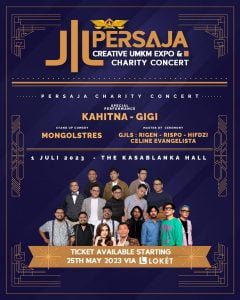 PERSAJA Akan Menyelenggarakan  “PERSAJA CREATIVE UMKM EXPO & CHARITY CONCERT” pada 1 Juli 2023