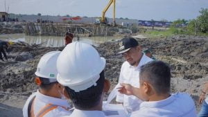 ‘Saveting Cost’ Pembangunan Islamic Centre, Sebagian Lahan Ditimbun Galian Tanah Revitalisasi Lapangan Merdeka