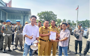 LSM Masyarakat Anti Korupsi Demo Tuntut Pengungkapan Rekrutmen Lelang Jabatan OPD di Kabupaten Ogan Komering Ulu