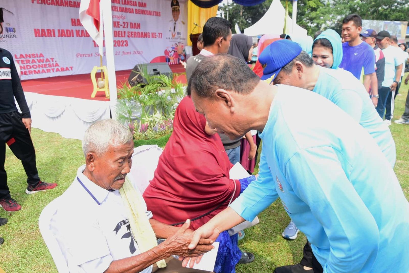 Peringati Hari Lansia ke 27, Ini Kata Bupati Deli Serdang