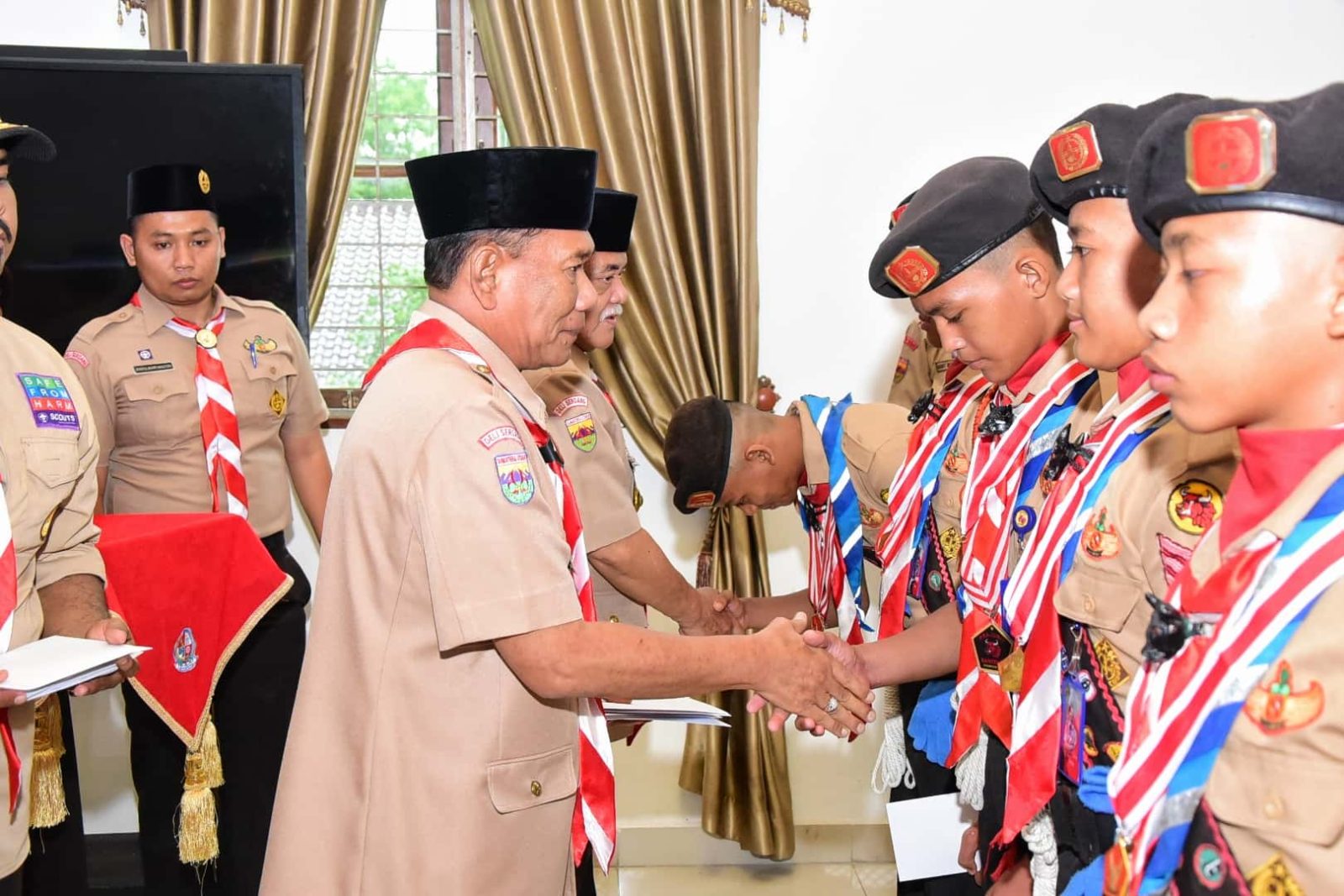 Bupati Lepas Kontingen Deli Serdang Ikuti LT V di Cibubur