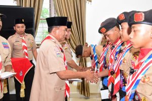 Bupati Lepas Kontingen Deli Serdang Ikuti LT V di Cibubur