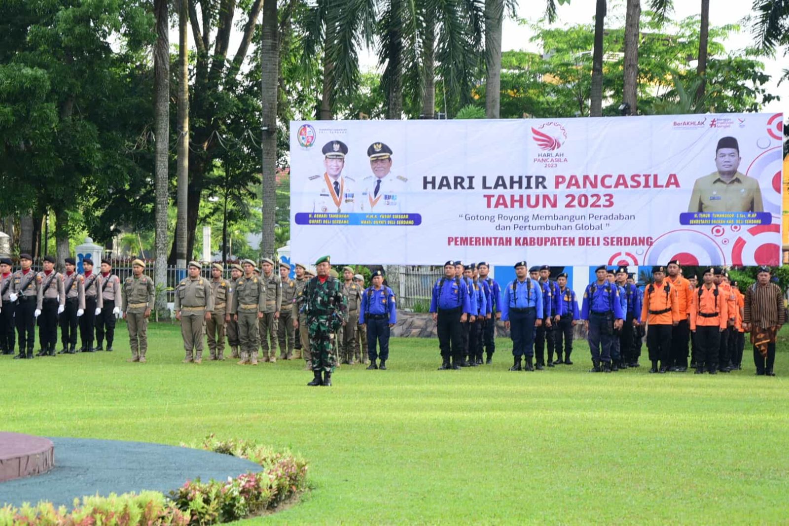 Peringatan Harlah Pancasila di Deli Serdang Manifestasi Kekayaan Adat Budaya Indonesia