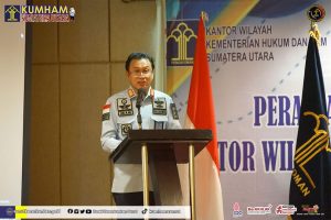 Bangun Sinergitas, Kanwil Kemenkumham Sumut Gandeng Ditjen PP Laksanakan Bimtek Bagi Perancang Peraturan Perundang-Undangan Se-Sumatera Utara