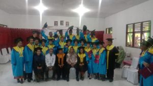 SMK Kesehatan Romel Tual Gelar Wisuda dan Pengambilan Sumpah Asisten Tenaga Kesehatan Angkatan ke – XI T.A 2022-2023