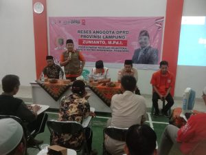 Ketua DPD PKS Kabupaten Pringsewu berikan Sambutan Dalam Nadwah Pemenangan PKS Dalam Pemilu dan Pilkada 2024