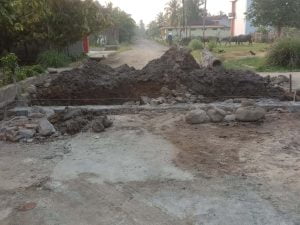 Menghadapi Awal Musim Penghujan Pemerintahan Pekon Wargomulyo Perbaiki Saluran Drainase dan Gorong-Gorong