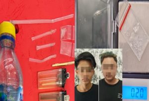 Dua Pemuda Pemilik Sabu Berhasil Diamankan Sat Resnarkoba Polres Lambar