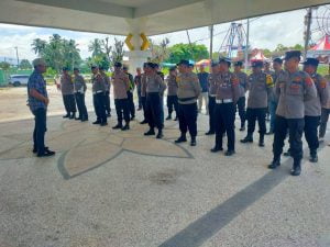 Polres Pesisir Barat Melaksanakan Pengamanan Krui Fair 2023