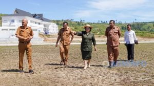 Tinjau Langsung Pembangunan Traning Camp Siosar, Bupati Karo : Apresiasi Ke Pemprov Sumut