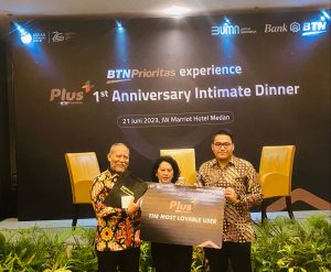 Perayaan Satu Tahun PLUS by BTN Prioritas Gelar Roadshow di Medan