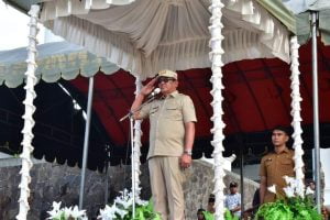 Hadapi Pemilu dan Pemilukada Serentak 2024, MTH Siagakan Satgas Linmas Se-Kab Malra