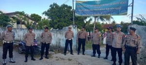 Polres Pesisir Barat Melaksanakan Pengamanan Sholat Idul Adha