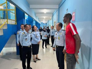 Kanwil Kemenkumham Sumut Kunjungi Rudenim Medan Pastikan Pembangunan Zona Integritas menuju WBK/WBBM dan Pelayanan Publik Berbasis HAM