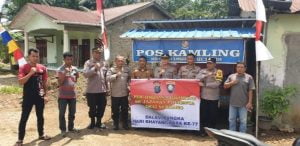 Polresta Deli Serdang Gelar Perlombaan Pos Siskamling