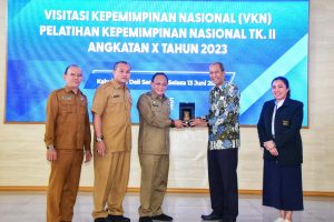 Asisten III Terima Kunjungan Tim VKN LAN RI