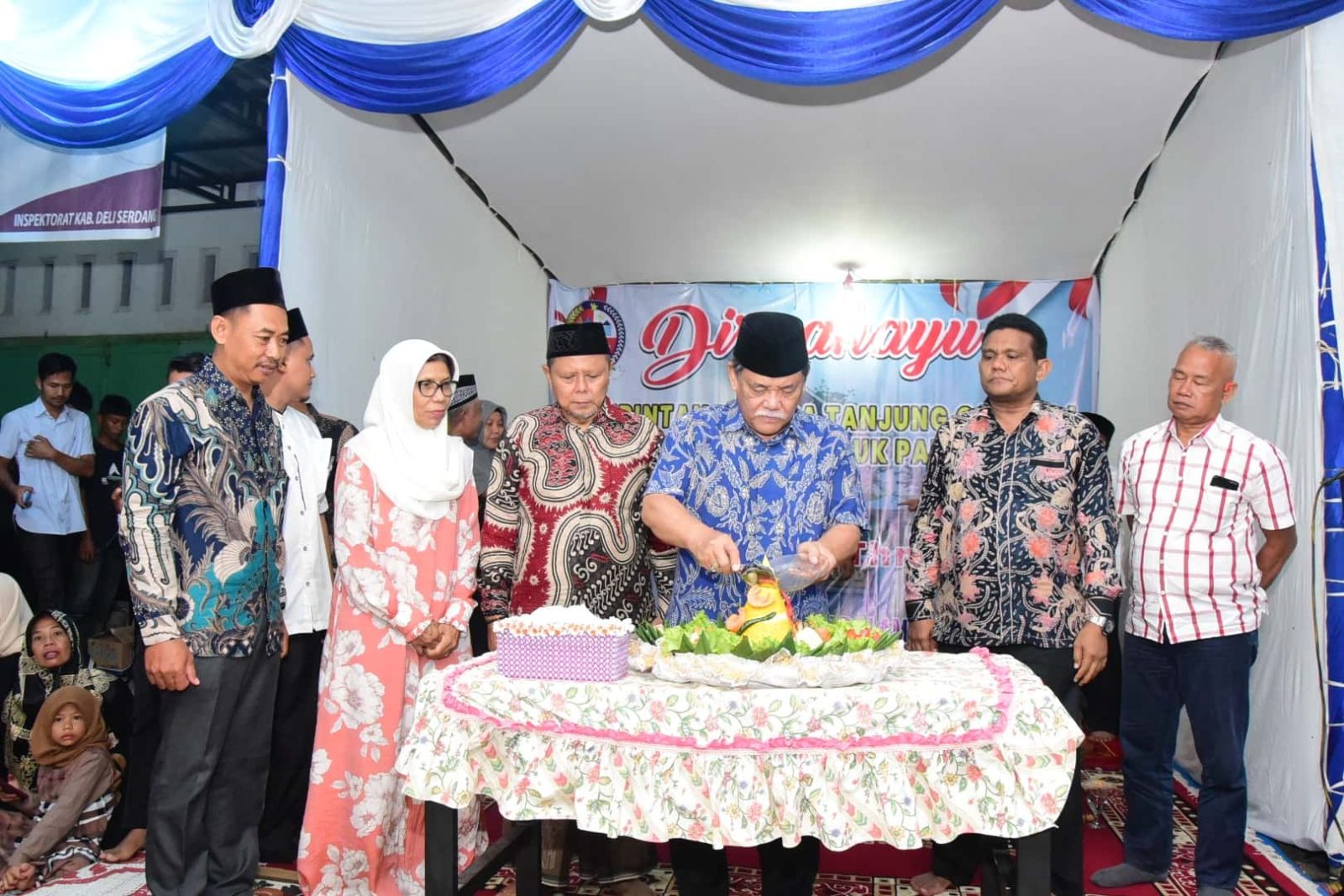Peringatan Hari Jadi ke-71 Desa Tanjung Garbus I, Pemkab Deli Serdang Komite Sejahterakan Masyarakat