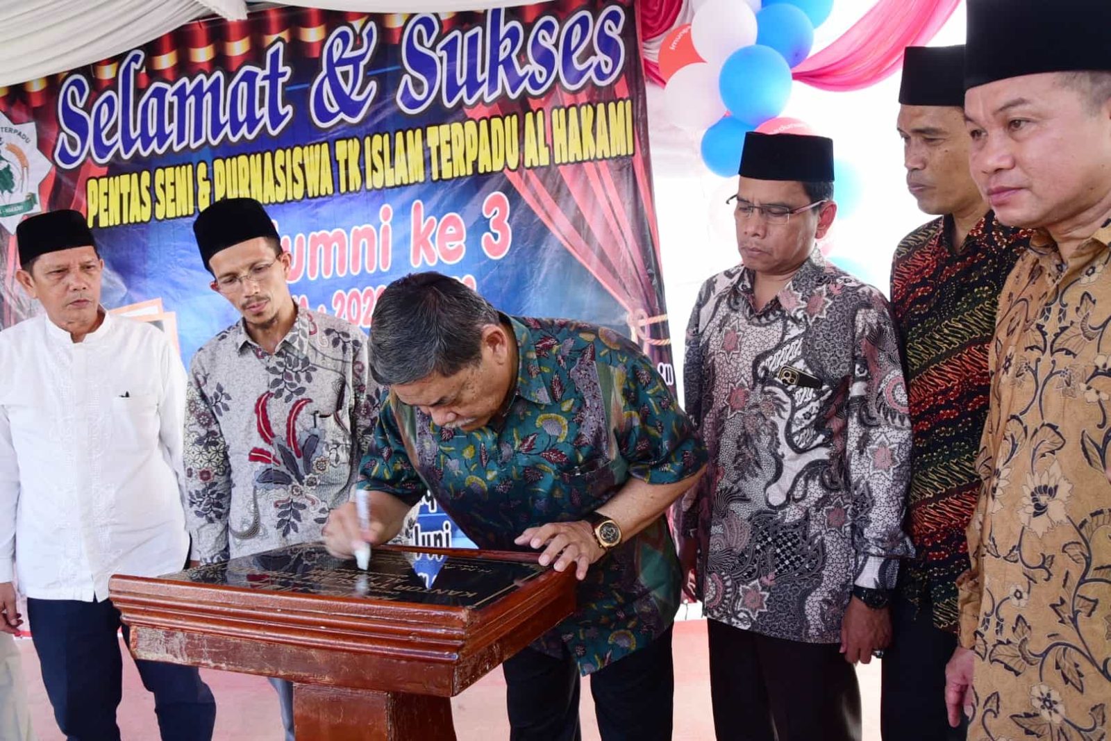 Wabup DS Resmikan Kantor TK IT Al Hakami