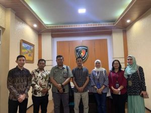 Kanwil Kemenkumham Sumut Berkoordinasi Dengan Polres Langkat Terkait Pengawasan/ Pemantauan Potensi Pelanggaran Kekayaan Intelektual