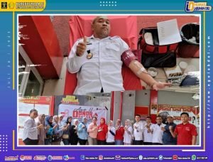Semarak Hari Dharma Karya Dhika Ke-78, Rutan Labuhan Deli Gelar Aksi Donor Darah
