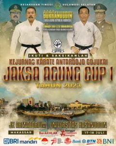 Kejuaraan Nasional Karate ANTARDOJO GOJUKAI Jaksa Agung CUP I Tahun 2023 Segera Dimulai, Cek Tanggal nya
