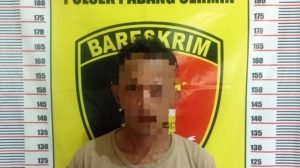 Polsek Padang Cermin Pesawaran Amankan Seorang Pria Pelaku Penganiayaan Menggunakan Senjata Tajam