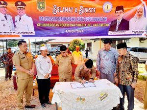Walikota Subulussalam Lakukan MoU dengan Rektor IAIN Lokseumawe dan Rektor IAIN Langsa