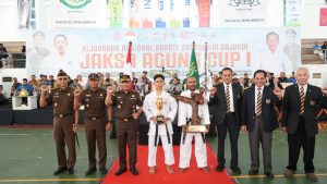Kajati Sulsel Buka Kejuaraan Nasional Karate Antardojo Gojukai “Jaksa Agung Cup I 2023”