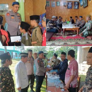 Polres Pesisir Barat Peduli Anak Yatim Dalam Rangka Peringatan 10 Muharram 1445 H