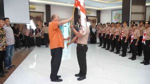 Syah Afandin Lepas Peserta Raimuna Nasional Utusan Kwarcab Pramuka Langkat