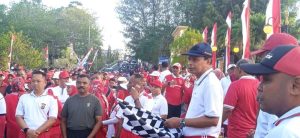 Gerakan 10 Juta Bendera Merah Putih Semarakkan Dirgahayu RI ke-78 di Bumi Maren
