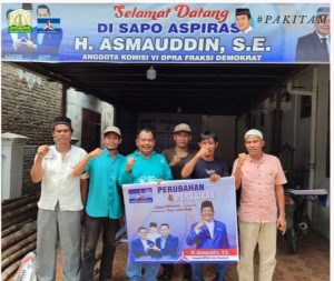 H Asmauddin SE Anggota Komisi VI Fraksi Demokrat Dirikan Tempat Dialog Bertema “Sapo Aspirasi”