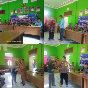 Pemerintah Pekon Marang Salurkan BLT-DD Tahap II untuk 33 KPM