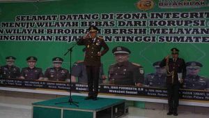 Pimpin Upacara HUT RI ke 78, Kajati Sumut Sampaikan Amanat Jaksa Agung