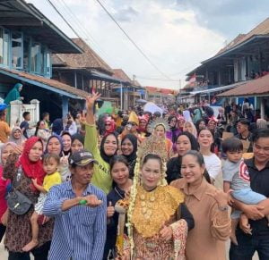 Masyarakat Pedamaran Antusias Saksikan Serba Serbi Acara Karnaval Kecamatan Pedamaran OKI