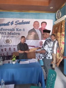 Lewat Aklamasi, Rahakbauw Terpilih Pimpin PWI Malra  